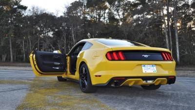 HD Road Test Review - 2015 Ford Mustang EcoBoost in Triple Yellow with Performance Pack 210