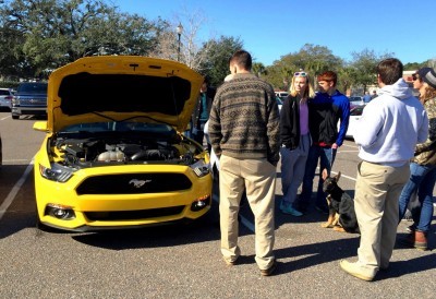 HD Road Test Review - 2015 Ford Mustang EcoBoost in Triple Yellow with Performance Pack 5