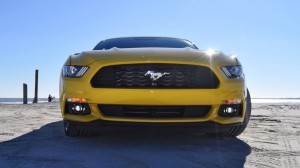 HD Road Test Review - 2015 Ford Mustang EcoBoost in Triple Yellow with Performance Pack 68