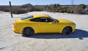 HD Road Test Review - 2015 Ford Mustang EcoBoost in Triple Yellow with Performance Pack 86