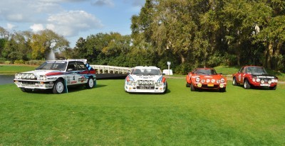 LANCIA Rally Reunion - Stratos, Integrale, Fulvia and 037 Together for Amelia 2015 1