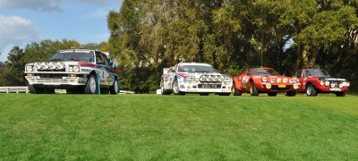 LANCIA Rally Reunion - Stratos, Integrale, Fulvia and 037 Together for Amelia 2015 16