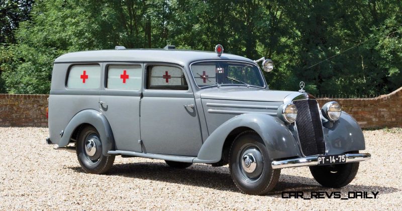 1952 Mercedes-Benz 170SV Ambulance 1