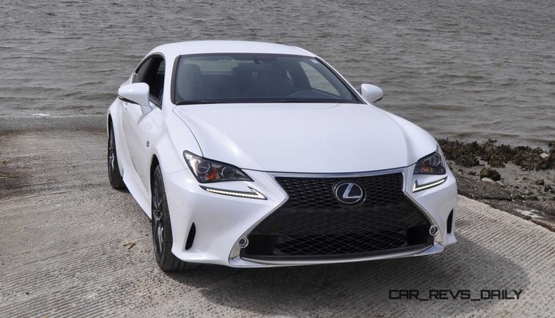 2015 Lexus RC350 F Sport Ultra White 1