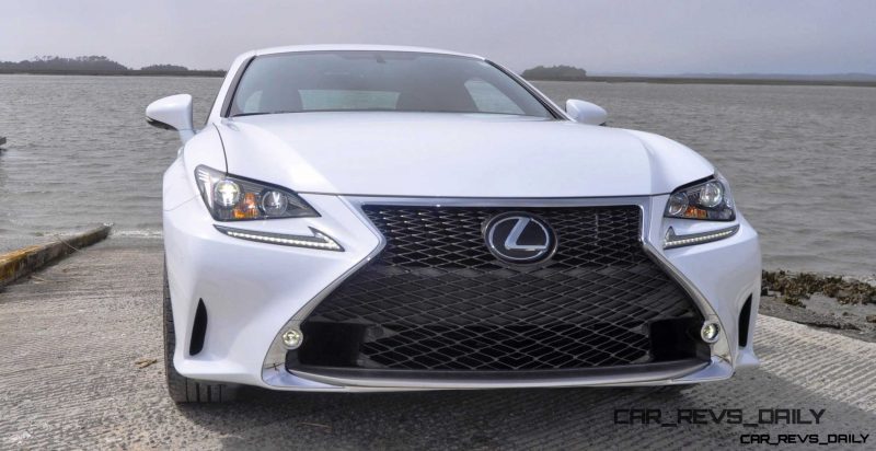 2015 Lexus RC350 F Sport Ultra White 34