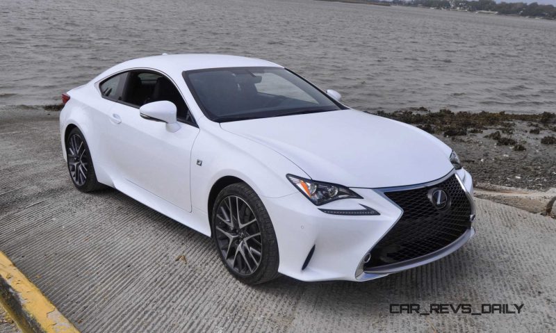 2015 Lexus RC350 F Sport Ultra White 45