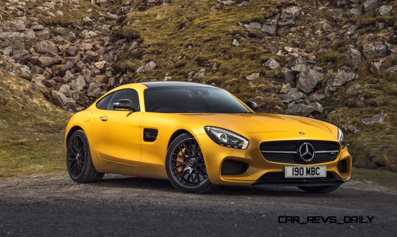 2015 Mercedes-AMG GT S Yellow 1