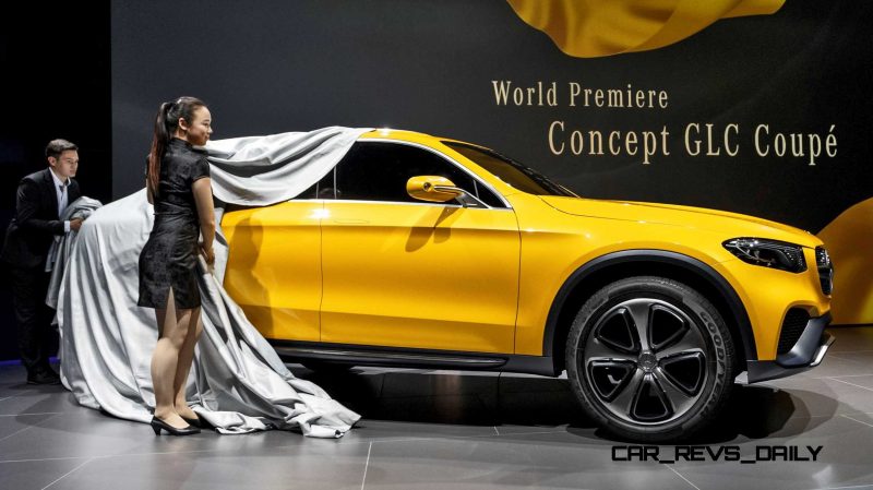 Preview Mercedes-Benz Concept GLC Coupé, Shanghai 2015