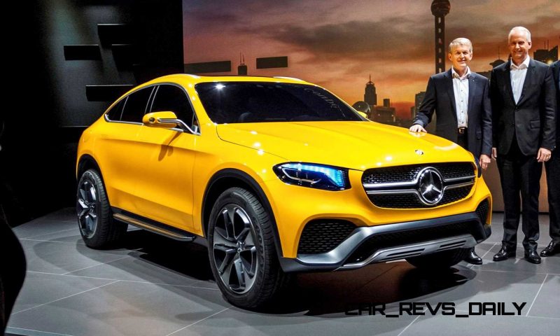 Preview Mercedes-Benz Concept GLC Coupé, Shanghai 2015