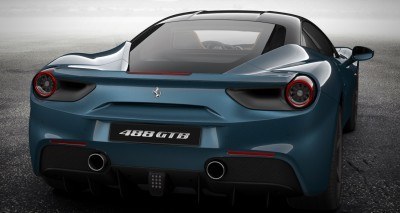 2016 Ferrari 488GTB Blue 1