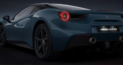 2016 Ferrari 488GTB Blue 5