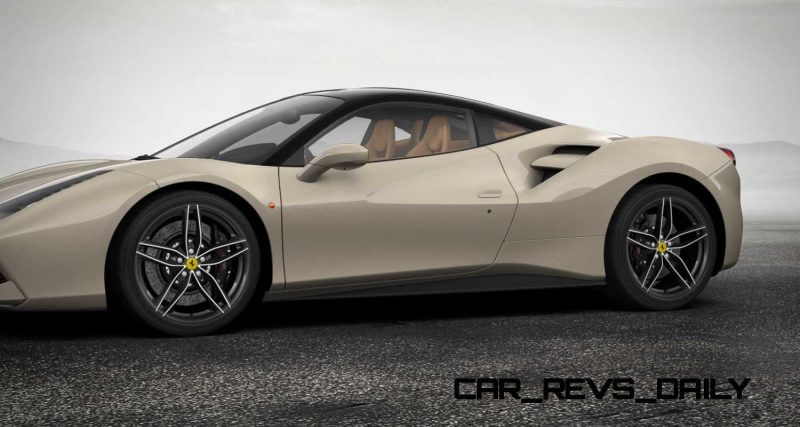 2016 Ferrari 488GTB Grigio Ingrid 1