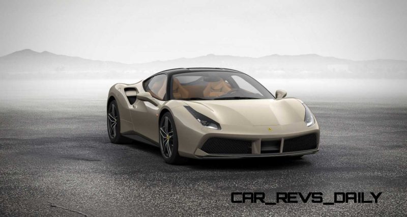 2016 Ferrari 488GTB Grigio Ingrid 2