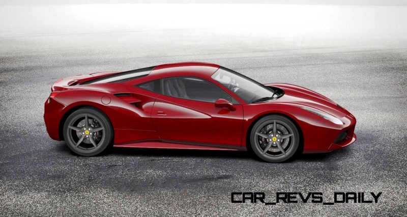 2016 Ferrari 488GTB Rosso Mugello 24