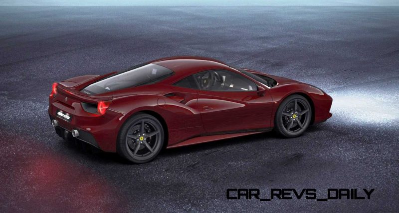 2016 Ferrari 488GTB Rosso Mugello 62