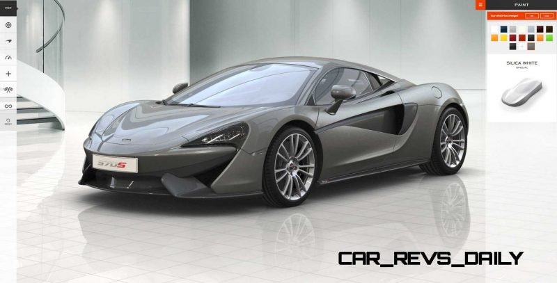 2016 McLaren 570S Coupe Configurator COLORS 1