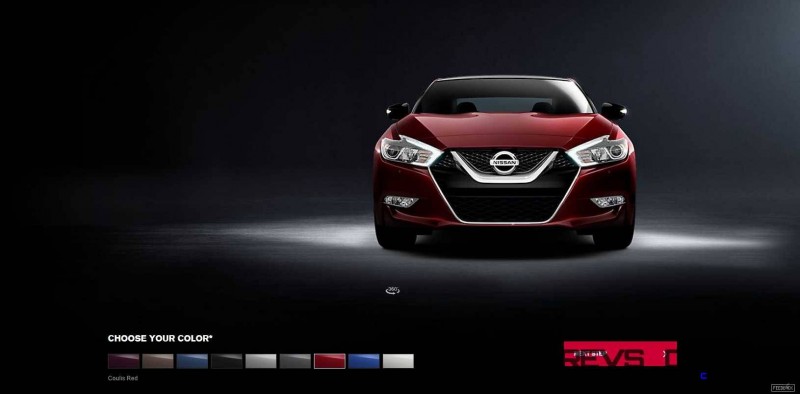 2016 Nissan Maxima Colors and Trims 1