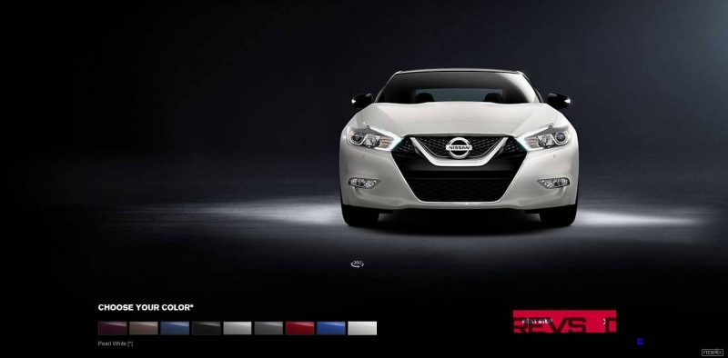 2016 Nissan Maxima Colors and Trims 10