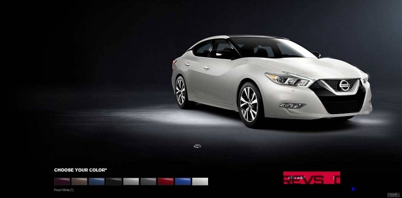 2016 Nissan Maxima Colors and Trims 11