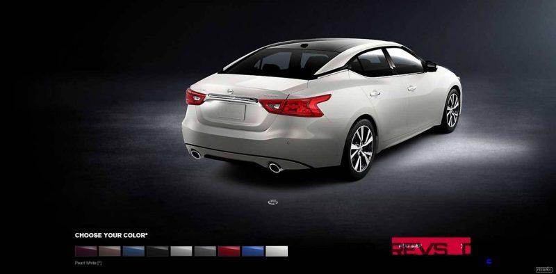 2016 Nissan Maxima Colors and Trims 13