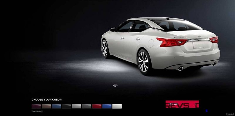 2016 Nissan Maxima Colors and Trims 15