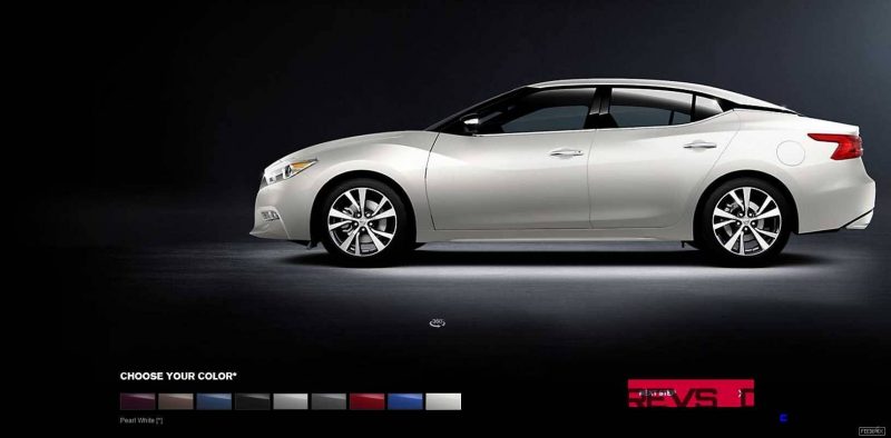 2016 Nissan Maxima Colors and Trims 16