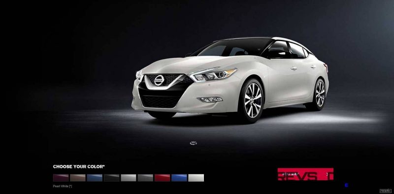 2016 Nissan Maxima Colors and Trims 17