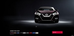 2016 Nissan Maxima Colors and Trims 2