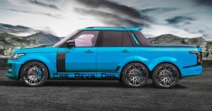 Digital Renderings - StarTech Range Rover 6x6 Long-Box Pickup Truck - 2 Angles + 30 Colors 11 copy