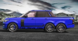 Digital Renderings - StarTech Range Rover 6x6 Long-Box Pickup Truck - 2 Angles + 30 Colors 12 copy