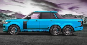 Digital Renderings - StarTech Range Rover 6x6 Long-Box Pickup Truck - 2 Angles + 30 Colors 4 copy