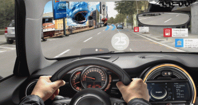 MINI Augmented Vision Concept Preview Future SuperTech Driving Possibilities