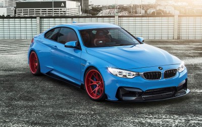 Vorsteiner GTRS4 BMW M4 Blue 3