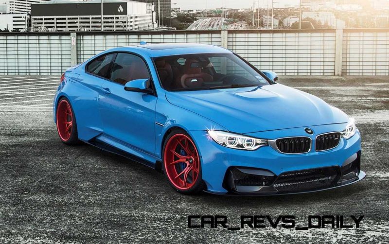 Vorsteiner GTRS4 BMW M4 Blue 3