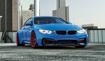 Vorsteiner GTRS4 BMW M4 Blue 4