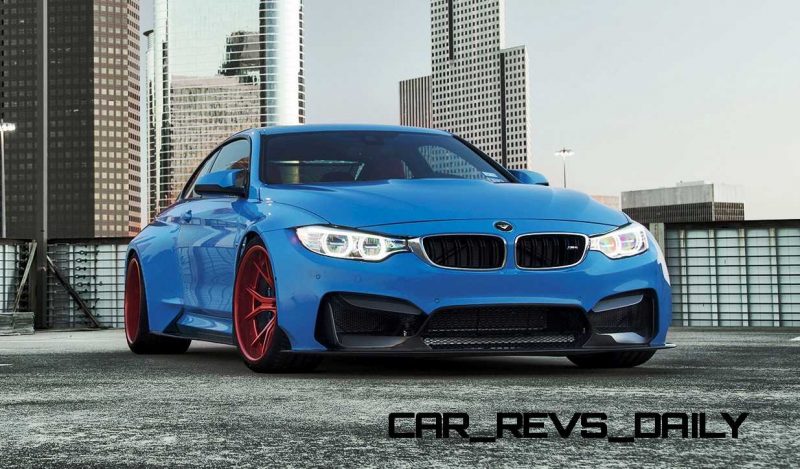 Vorsteiner GTRS4 BMW M4 Blue 4