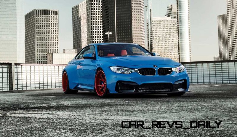 Vorsteiner GTRS4 BMW M4 Blue 6