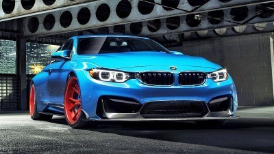 Vorsteiner GTRS4 BMW M4 Blue 8