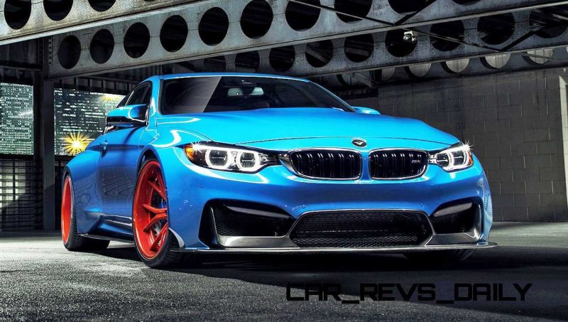 Vorsteiner GTRS4 BMW M4 Blue 8