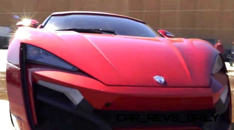 W Motors Lykan HyperSport Furious7 Cameo 17