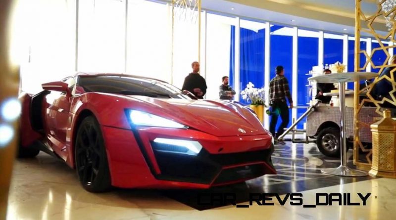 W Motors Lykan HyperSport Furious7 Cameo 27