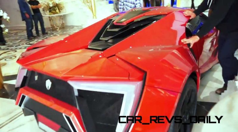 W Motors Lykan HyperSport Furious7 Cameo 9