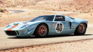 1968 Ford GT40 Gulf Mirage Lightweight LM Racecar 1