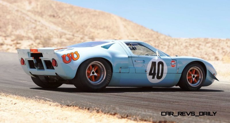 1968 Ford GT40 Gulf Mirage Lightweight LM Racecar 12