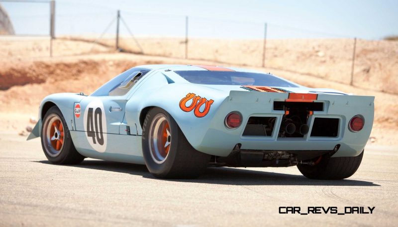 1968 Ford GT40 Gulf Mirage Lightweight LM Racecar 2