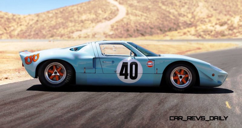 1968 Ford GT40 Gulf Mirage Lightweight LM Racecar 20