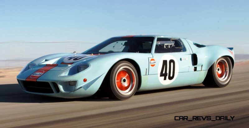 1968 Ford GT40 Gulf Mirage Lightweight LM Racecar 21