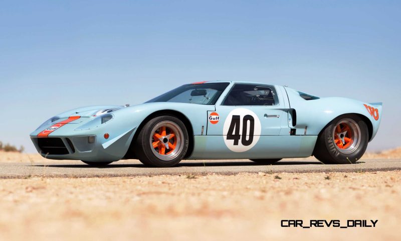 1968 Ford GT40 Gulf Mirage Lightweight LM Racecar 32