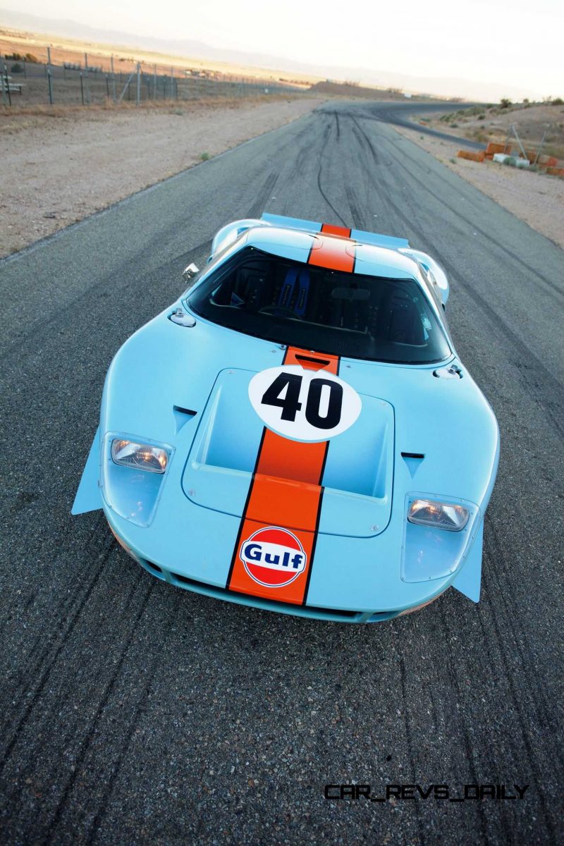 1968 Ford GT40 Gulf Mirage Lightweight LM Racecar 38