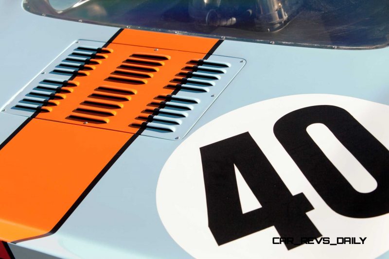 1968 Ford GT40 Gulf Mirage Lightweight LM Racecar 6